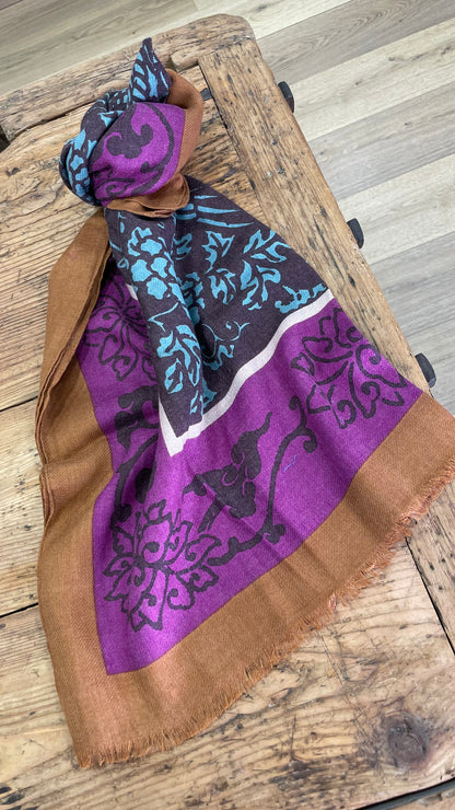 Foulard stampato