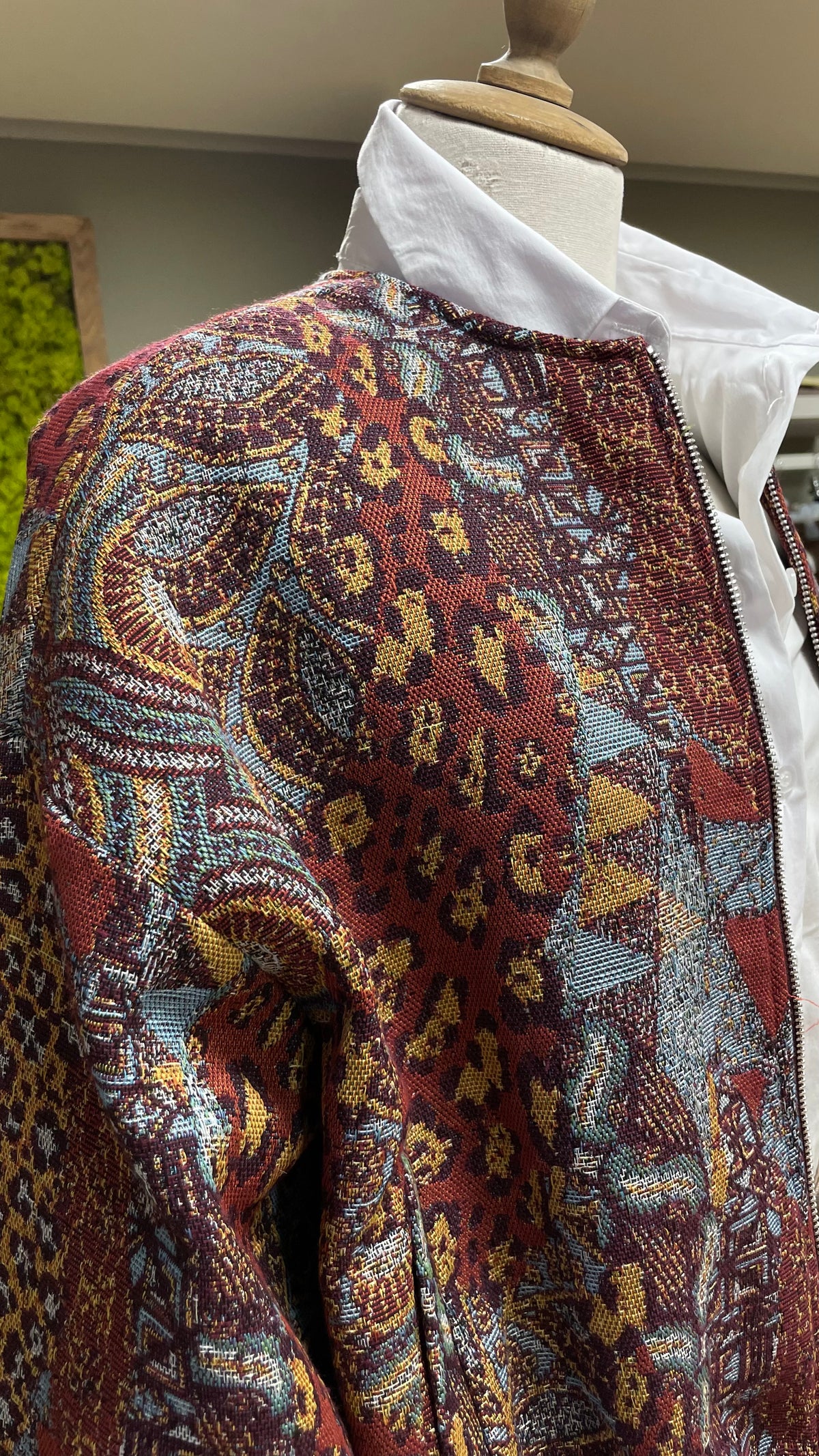 Caban damascato