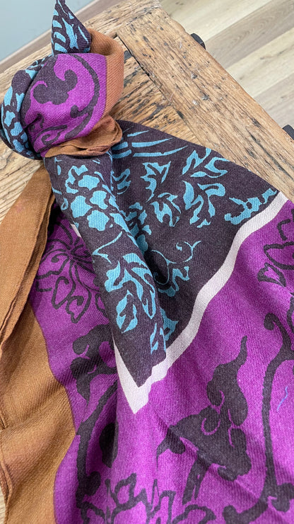 Foulard stampato