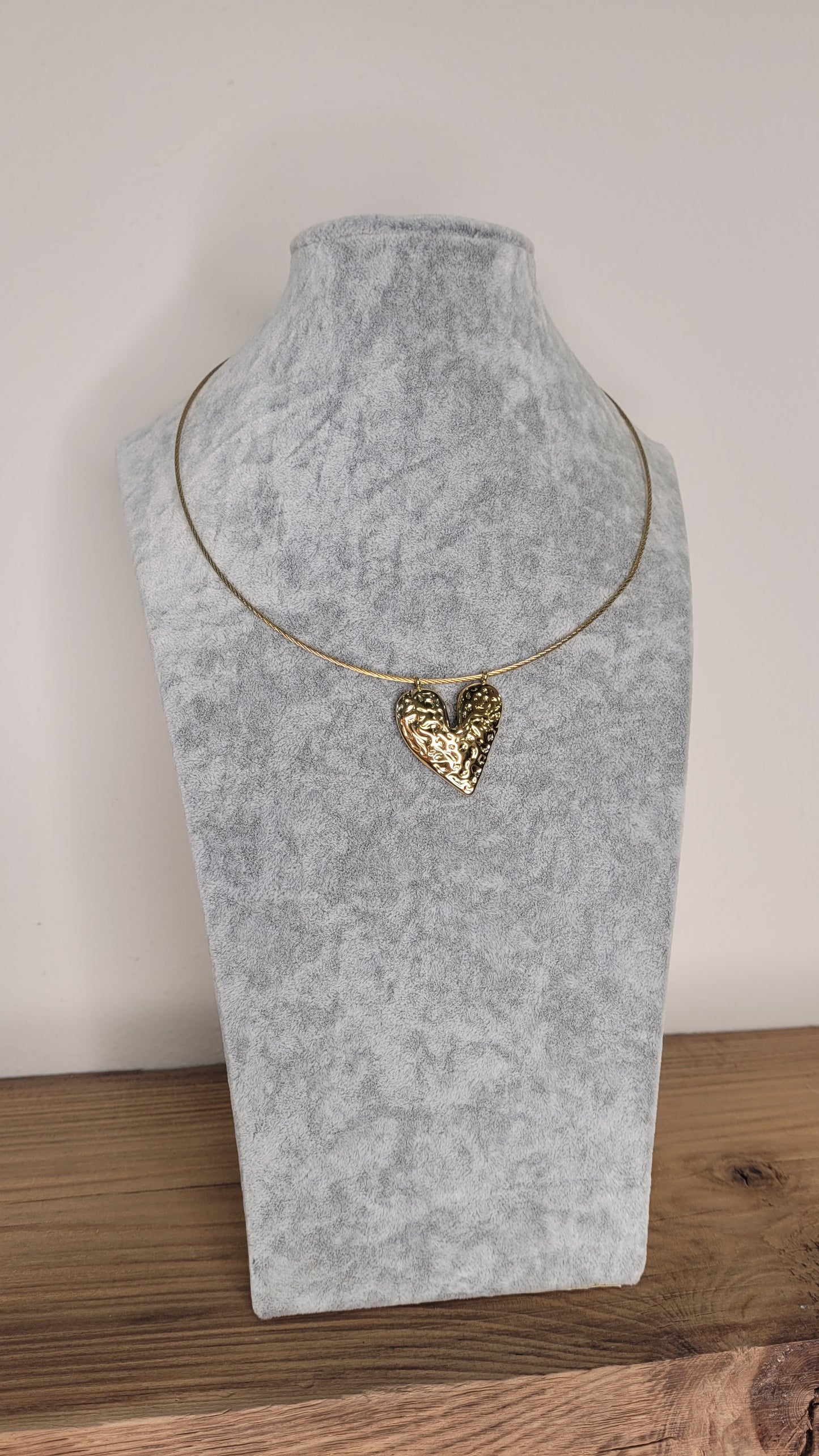 Collana con pendente cuore